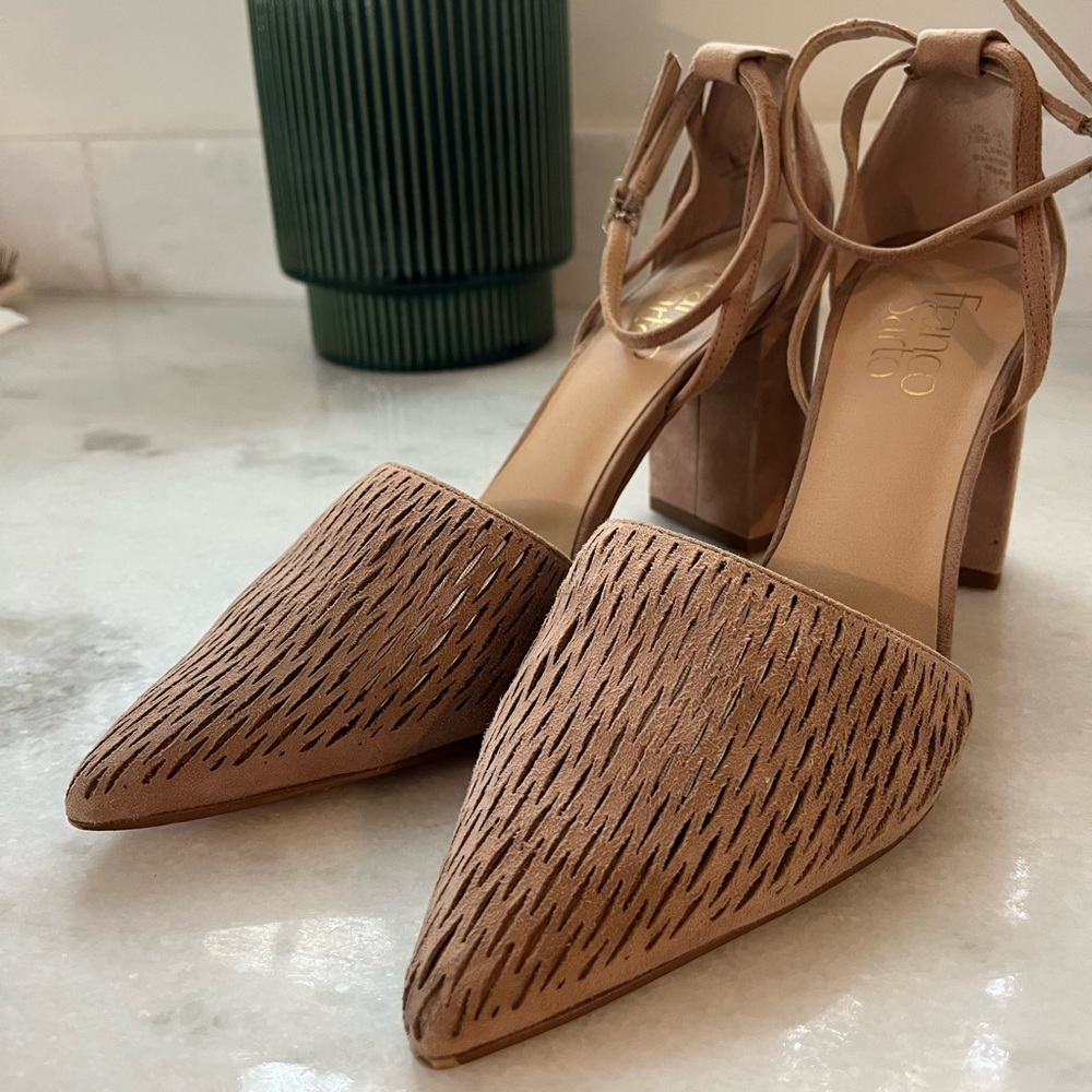 Franco Sarto Leather Heels
